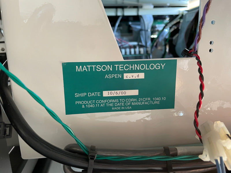 Mattson Aspen CVD (Chemical Vapor Deposition)