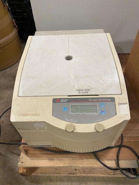 Beckman Coulter Microfuge 22 R Centrifuge