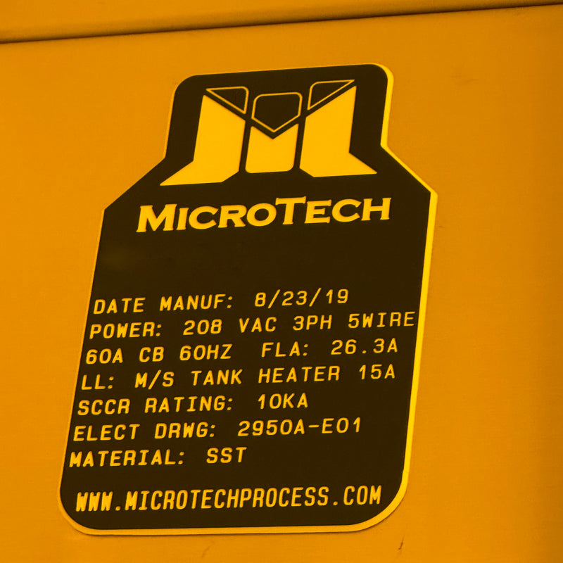 Microtech Spray Solvent Tool (SST) Wet Bench