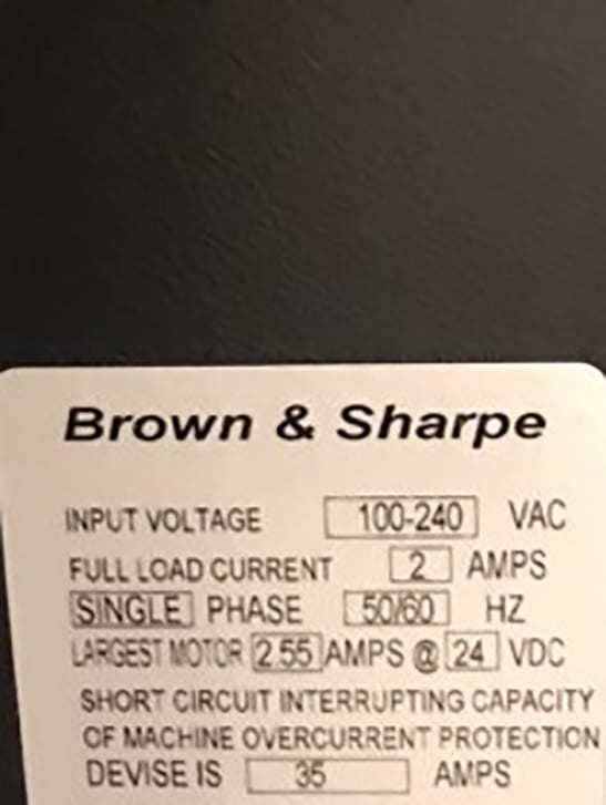 Brown & Sharpe MicroXcel 454 PFX CMM CMM (Coordinate Measuring Machine)