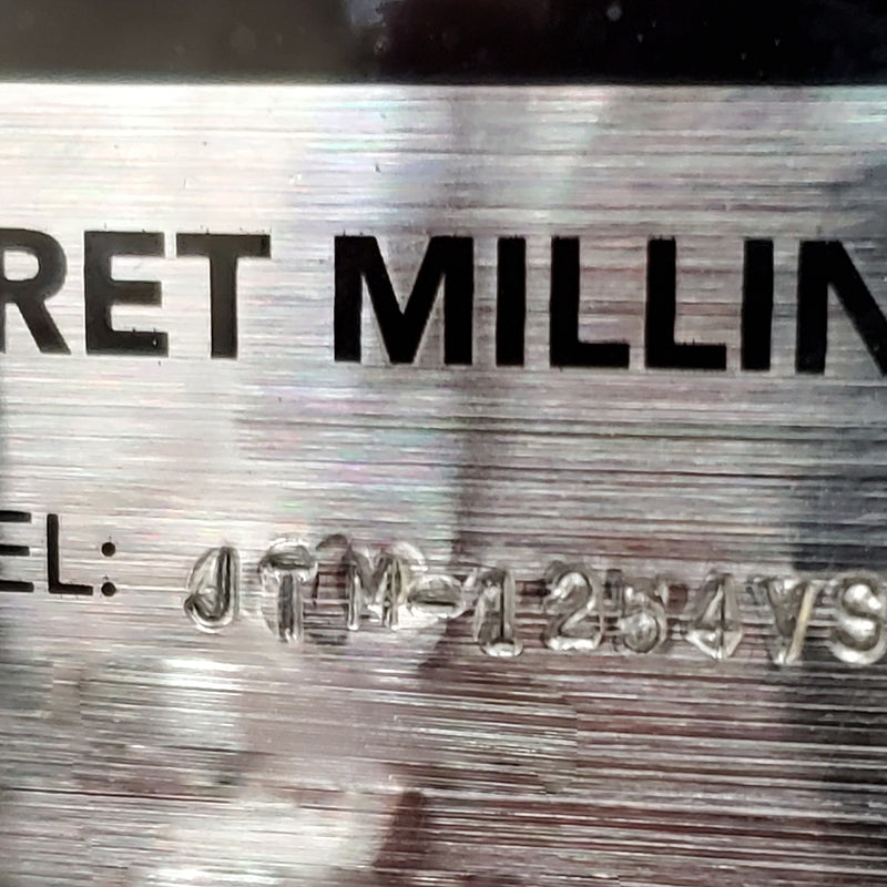 Jet JTM 1254 VS Vertical Mill