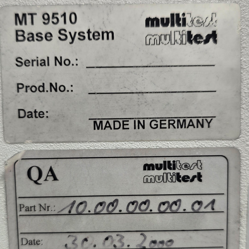 Multitest MT 9510 Handler