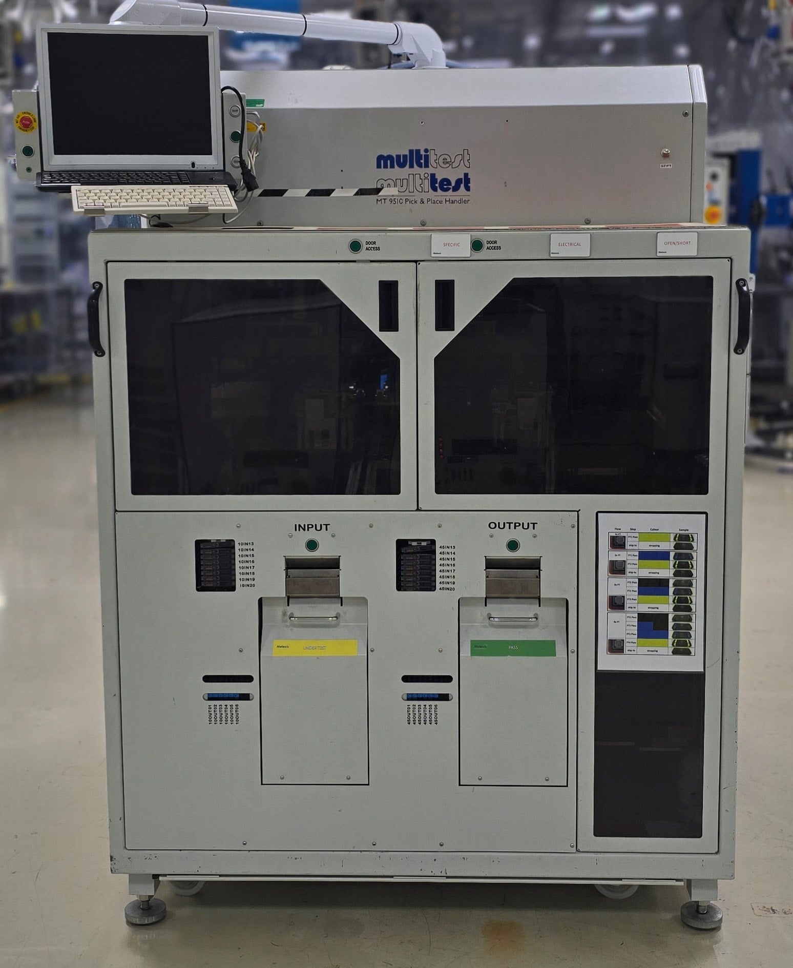 Multitest MT 9510 Handler – Bridge Tronic Global