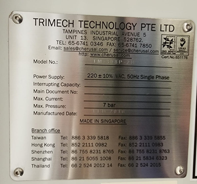 Cherusal TM 308 P 2 H Pulse Heat Machine (ACF Bonding Machine)