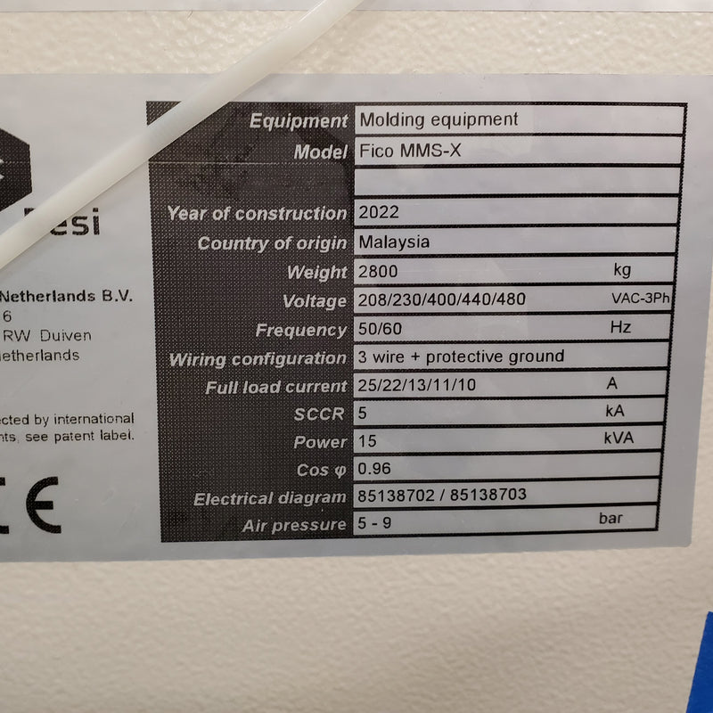 Besi / Datacon Fico MMS X Molding Machine