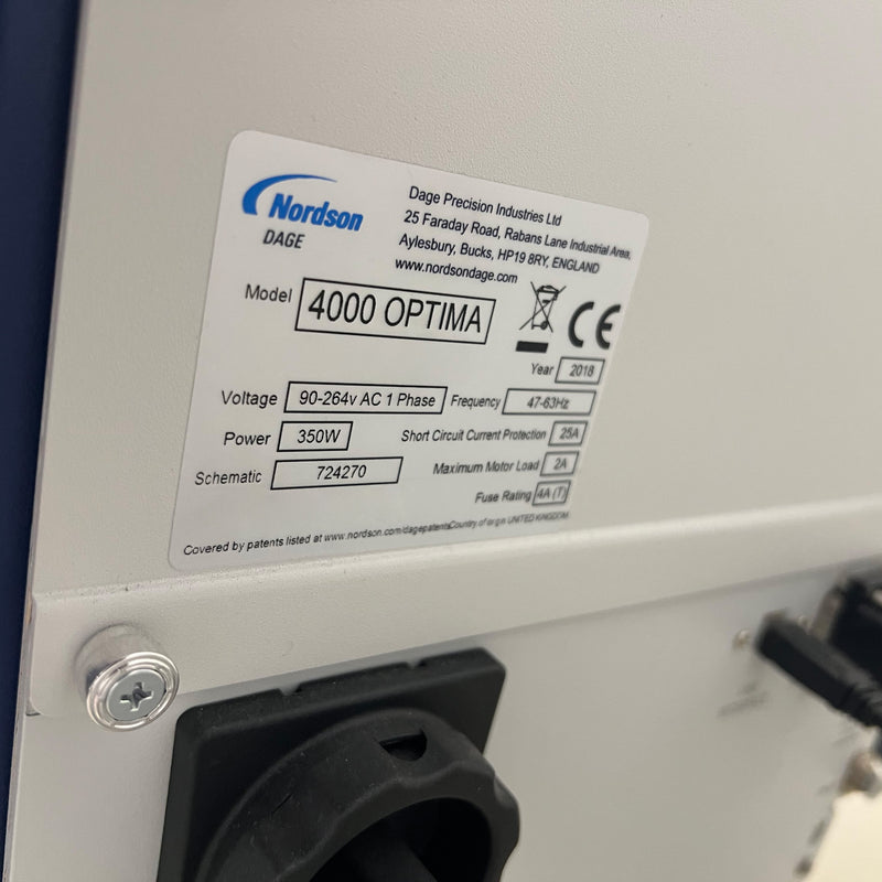 Nordson / Dage 4000 Optima Wire Pull Tester