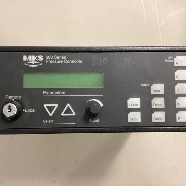 MKS 600 Series Pressure Controller