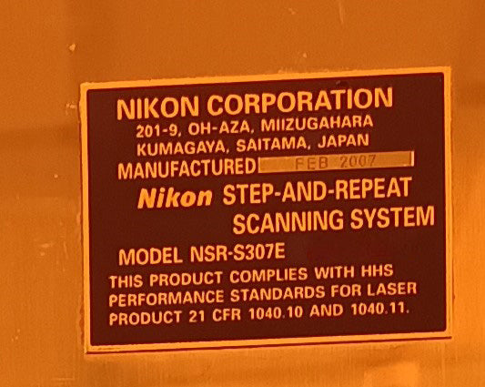 Nikon NSR S 307 E Scanner