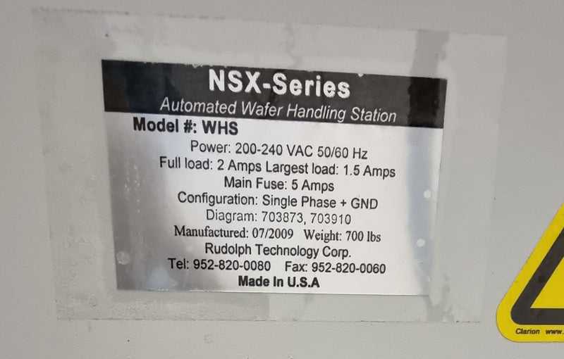 ONTO / Rudolph / August NSX 115 AOI (Automated Optical Inspection)