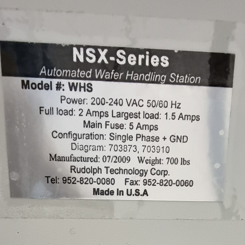 ONTO / Rudolph / August NSX 115 AOI (Automated Optical Inspection)