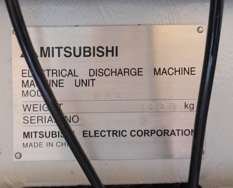 Mitsubishi MD + Pro II Model BA 8 Wire EDM (Electrical Discharge Machine)