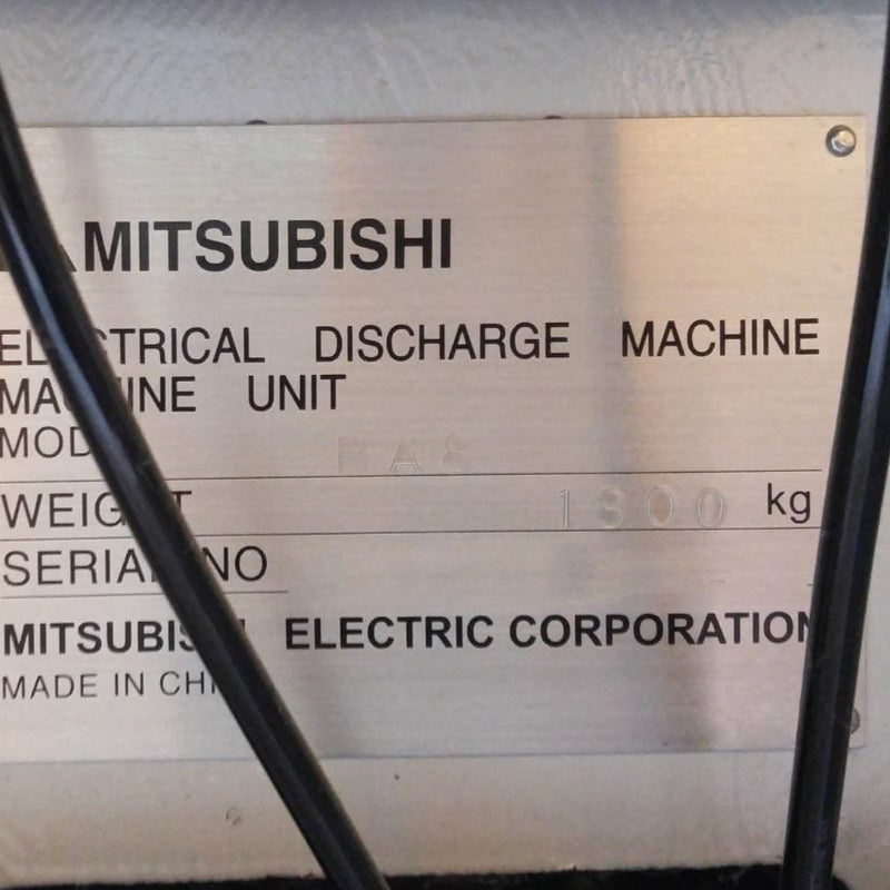 Mitsubishi MD + Pro II Model BA 8 Wire EDM (Electrical Discharge Machine)