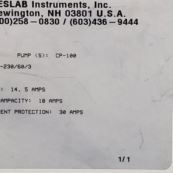 Neslab Coolflow System IV Chiller