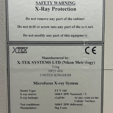 Nikon XTV 160 X-ray