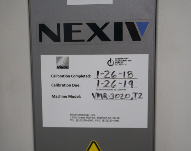 Nikon NEXIV VMR 3020 Microscope