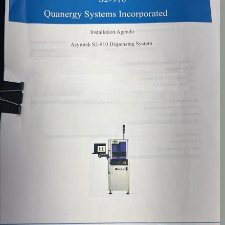 Nordson / Asymtek Spectrum II S 2 910 Precision Fluid Dispenser