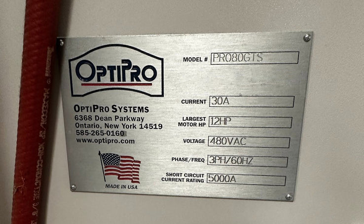 OptiPro 80 GTS Generator/ Grinder