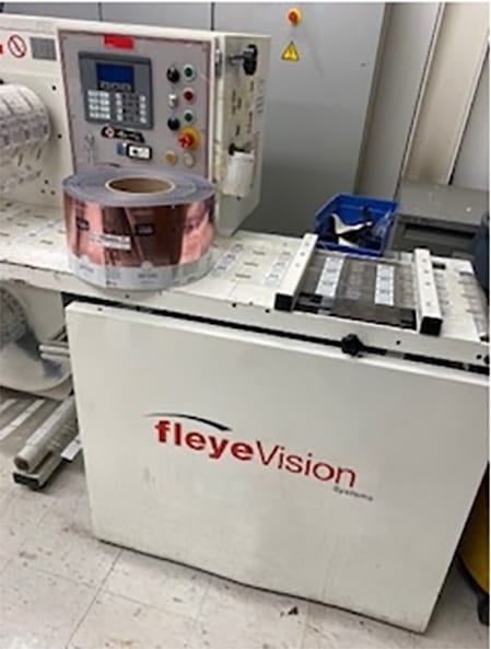 Omega FleyeVision Rewinder