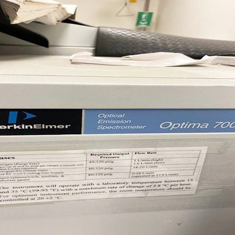 Perkin Elmer Optima 7000 DV Optical Emission Spectrometer