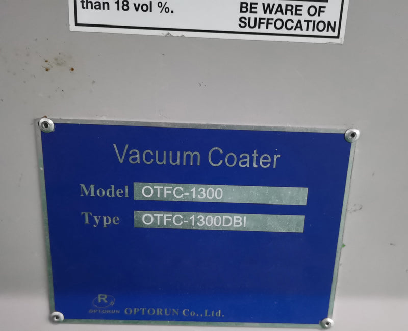 Optorun OTFC 1300 DBI Vacuum Coater