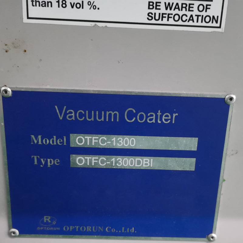 Optorun OTFC 1300 DBI Vacuum Coater
