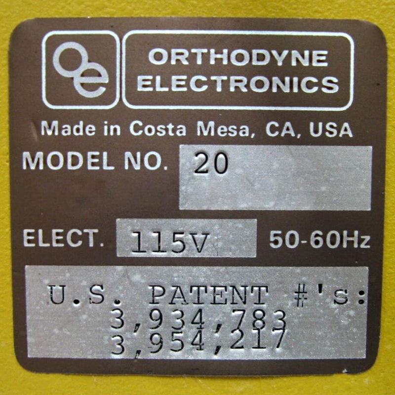 Orthodyne 20 Wire Bonder