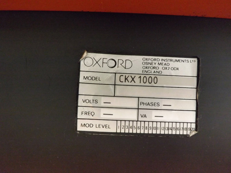 Oxford CKX 1000 Ion Beam Etcher