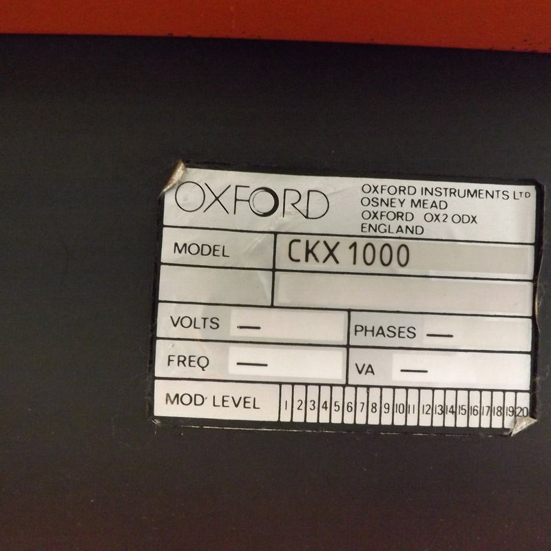 Oxford CKX 1000 Ion Beam Etcher