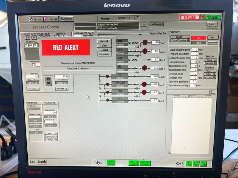 Oxford Plasmalab 100 PECVD (Plasma-Enhanced Chemical Vapor Deposition)