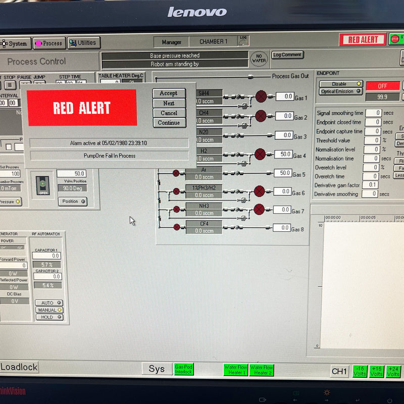 Oxford Plasmalab 100 PECVD (Plasma-Enhanced Chemical Vapor Deposition)