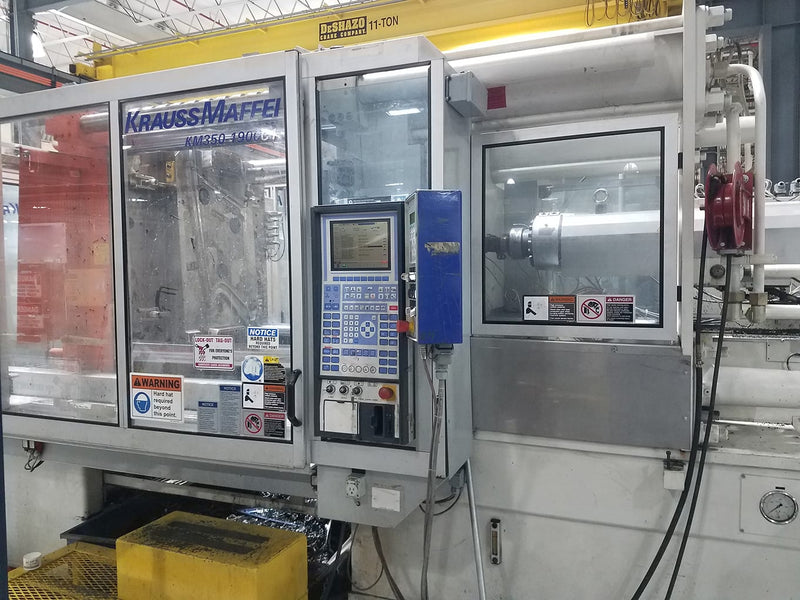 Krauss Maffei 350 1900 C 1 Injection Molding Machine