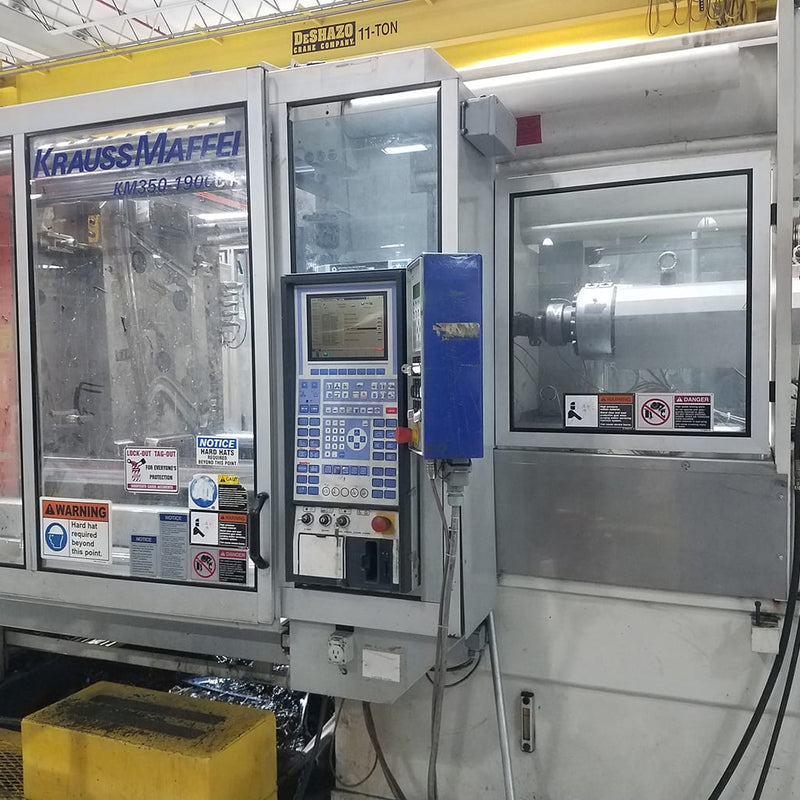 Krauss Maffei 350 1900 C 1 Injection Molding Machine