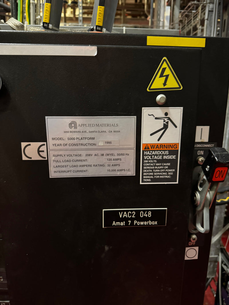 Applied Materials P 5000 Etcher