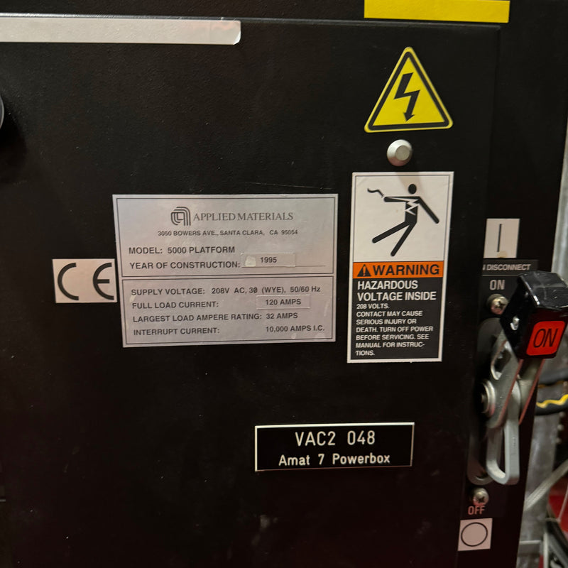 Applied Materials P 5000 Etcher