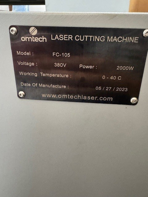OmTech FC 105 Laser Cutter