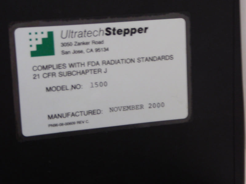 Ultratech 1500 Stepper