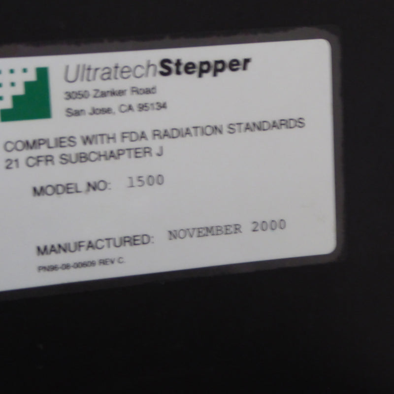 Ultratech 1500 Stepper