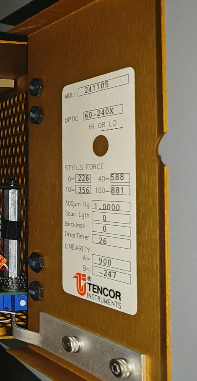 KLA P 10 Profilometer
