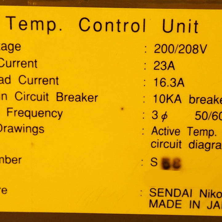 Nikon NSR S 207 D Stepper