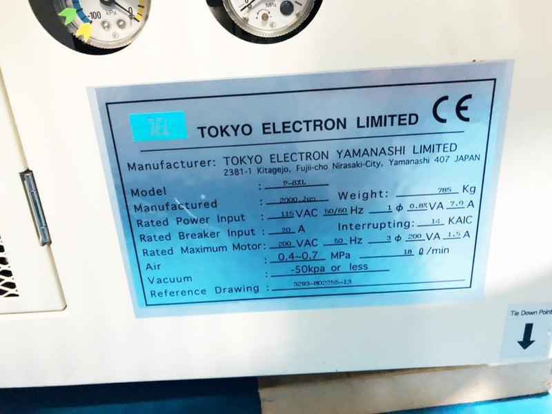 Tel P 8 XL Automatic Wafer Prober
