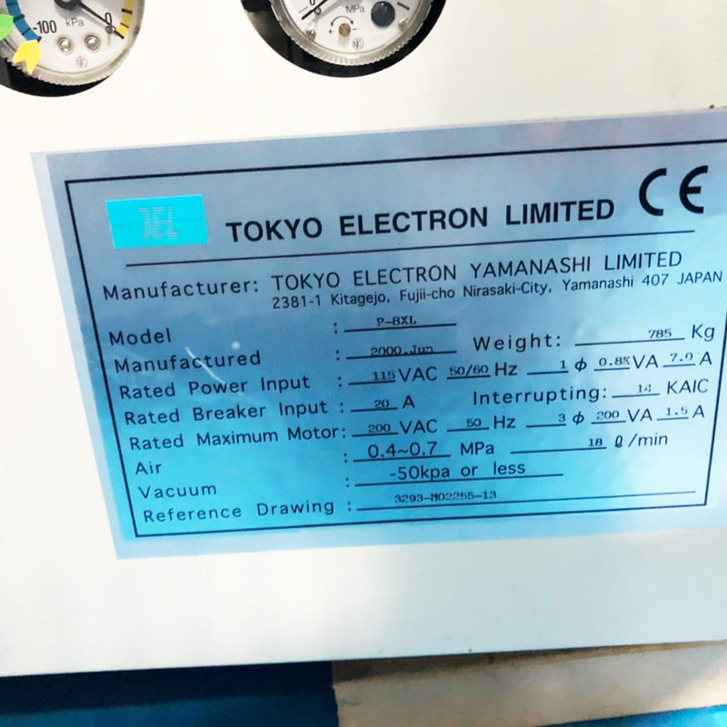 Tel P 8 XL Automatic Wafer Prober