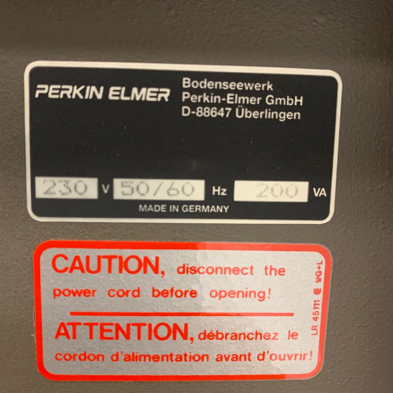 Perkin Elmer Lambda 900 Spectrometer