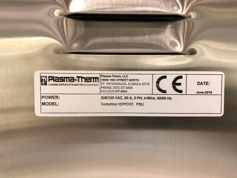 Plasmatherm Versaline HPCVD