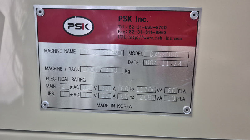 PSK DAS 2000 Asher