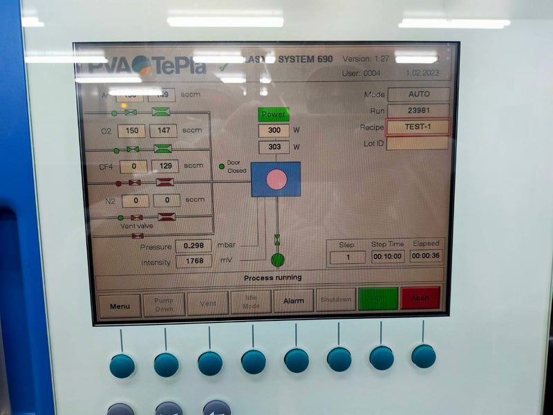 PVA TePla 690 Plasma System