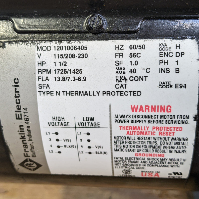 Pfeiffer / Alcatel 2033 C P1 Vacuum Pump