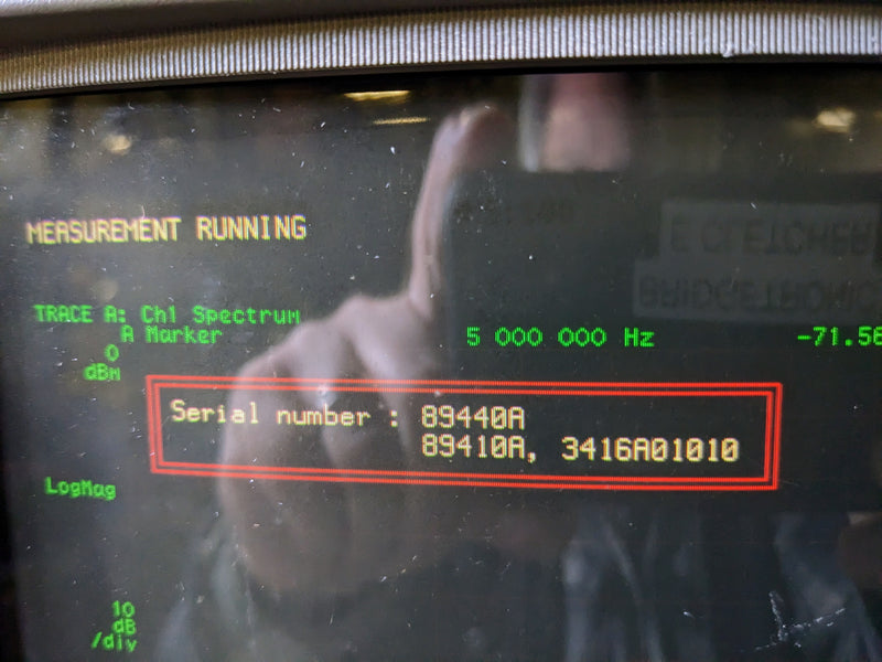 Agilent 89410 A Vector Signal Analyzer
