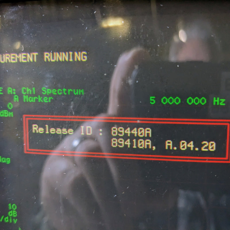Agilent 89410 A Vector Signal Analyzer
