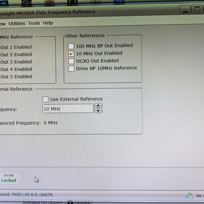 Keysight / Agilent M 9300 A PXIe Frequency Reference