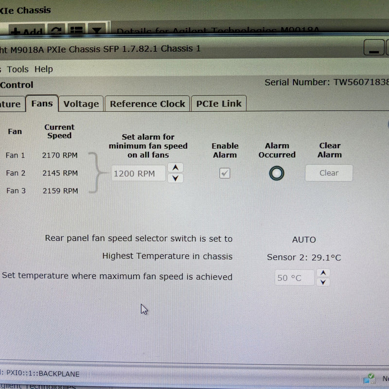 Keysight / Agilent M 9018 A Chassis